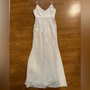 White Lulus Maxi Dress Size M